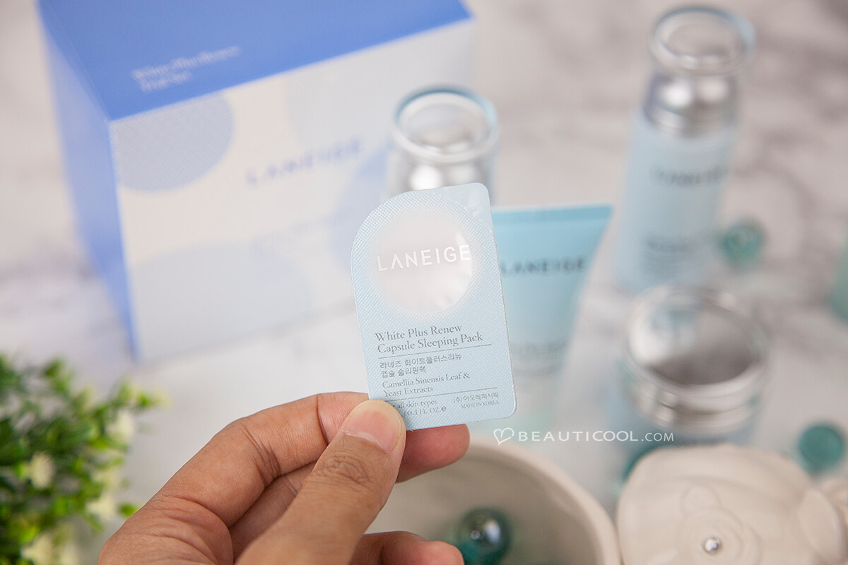 LANEIGE White Plus Renew Capsule Sleeping Pack